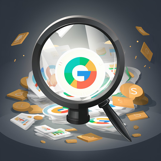 Chrome Under Magnifying Glass